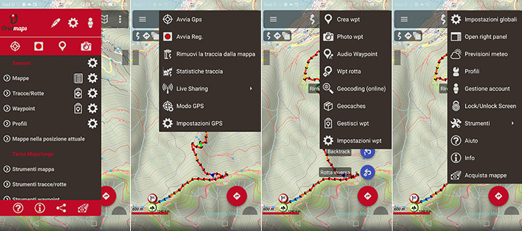 desk top di Orux Maps GP desk top di Orux Maps GP