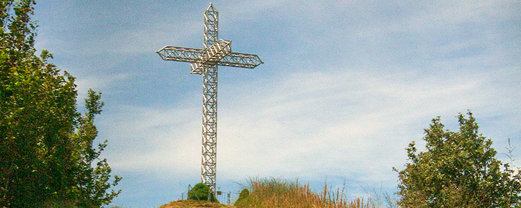 Monte Megna - la croce di vetta Monte Megna - la croce di vetta